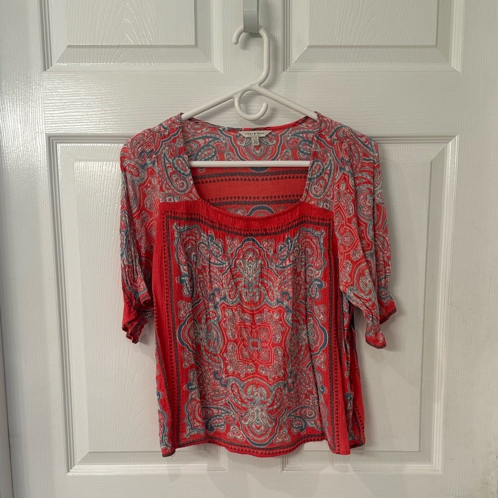 Lucky Brand summer top.